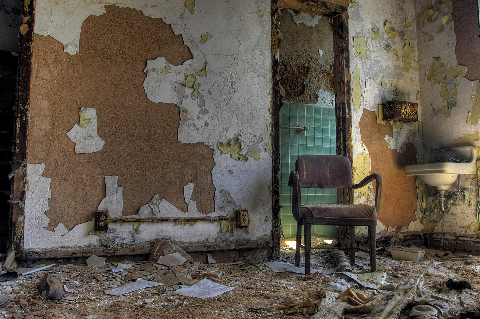 Abandoned Asylum: Lonely Chair