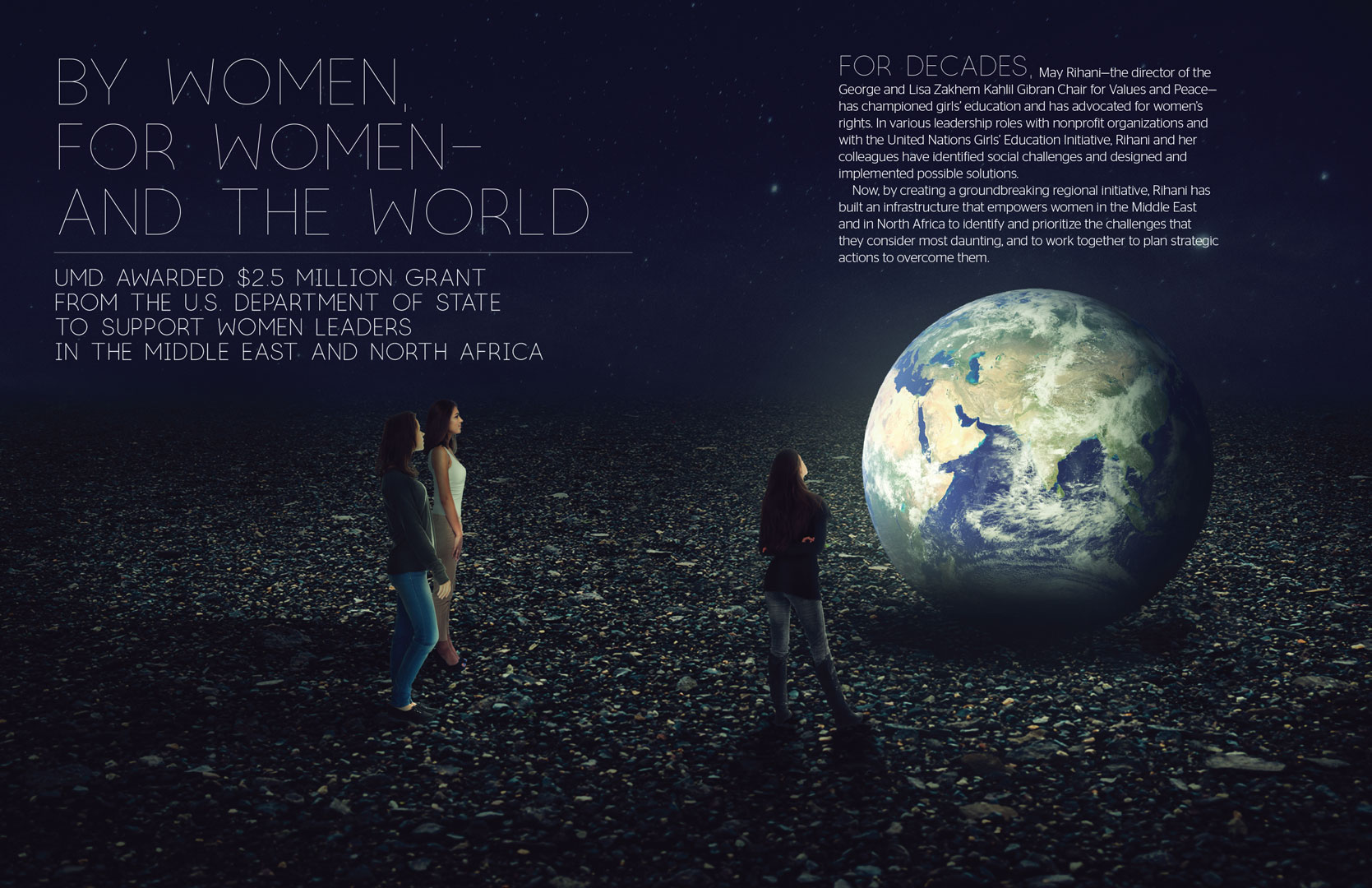 By Women, For Women—And the World Magazine Spread